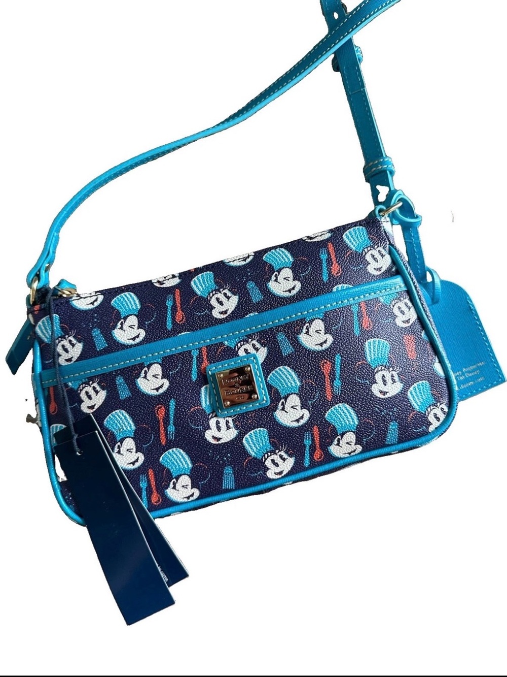 NWT Dooney & Bourke Disney EPCOT Intl Food & Wine Fest 2023 Mickey Crossbody Bag